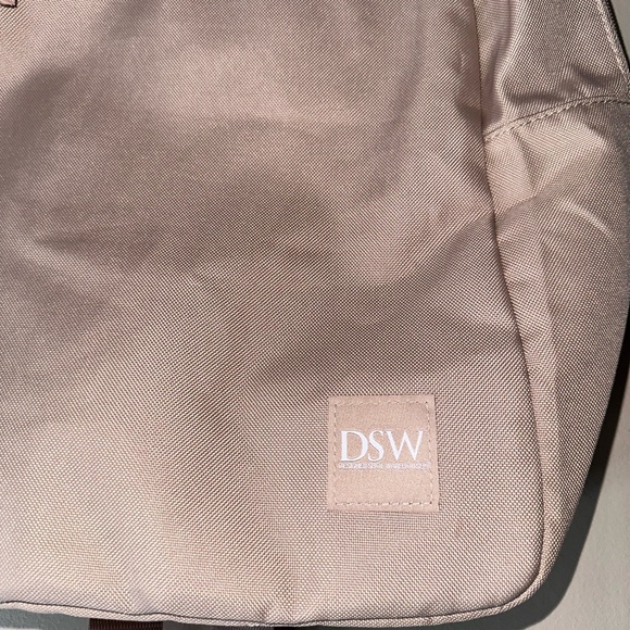 DSW Exclusive tan/beige backpack - Picture 2 of 6
